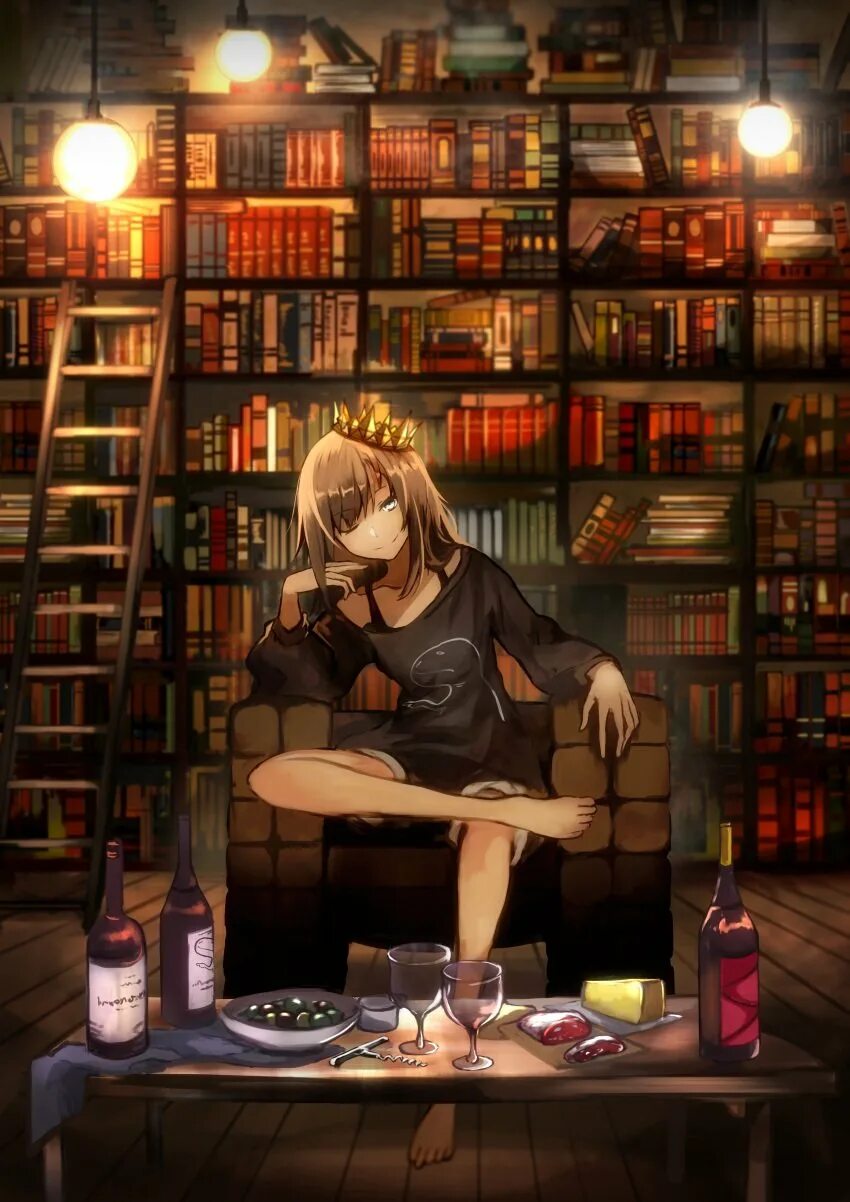 Put to library