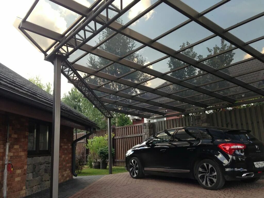 Siebau Carports ➤ optional mit Montageservice Внешний вид дома, Автомобильный на