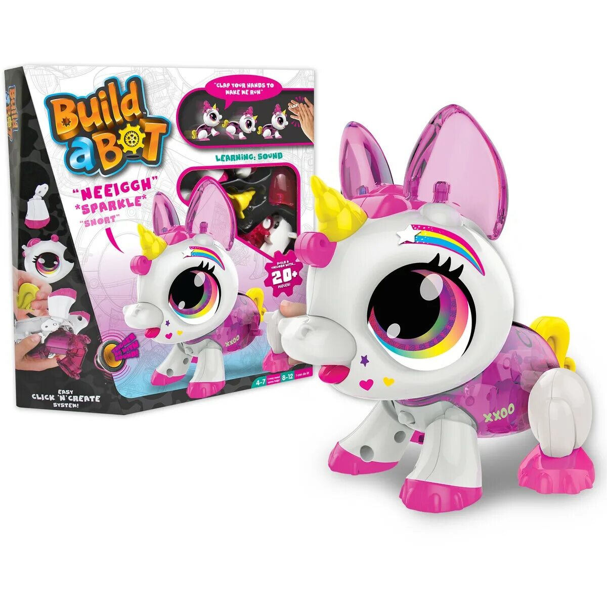 Build a bot. Роболайф единорог. build a bot игрушка. конструктор unicorn. роболайф игрушка единорог.