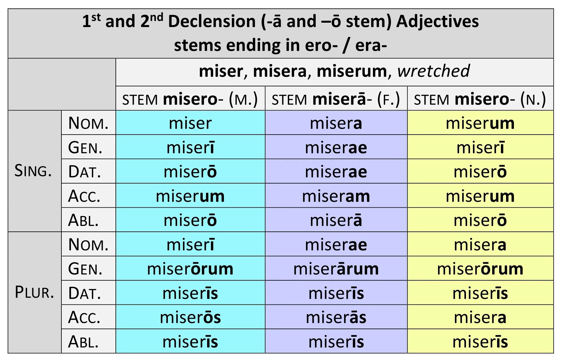 Просклонять голубые весенние цветы. Declension i-Stems. Adjectives Ending in y. Latin adjectives. Build adjective