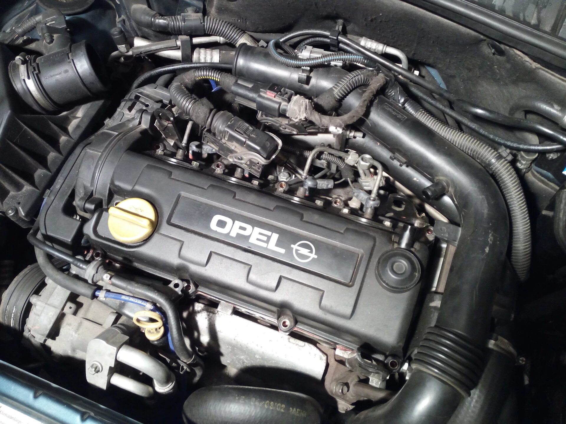 Исузу 1.7 ТДС клапанная крышка. Opel Astra g Diesel. Мотор 2,0 DTI 16v прокладка.