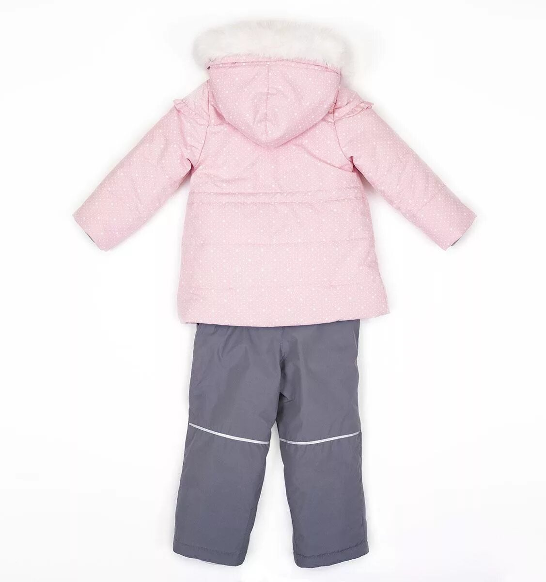 Комплект куртка полукомбинезон Batik зимний 24/86. 123-23з-1 батик розовый жемчуг. З 104