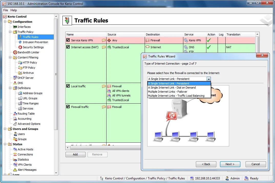 Control как установить. Керио контроль. Kerio Control Firewall. Kerio Control VPN клиент. Kerio WINROUTE Firewall.