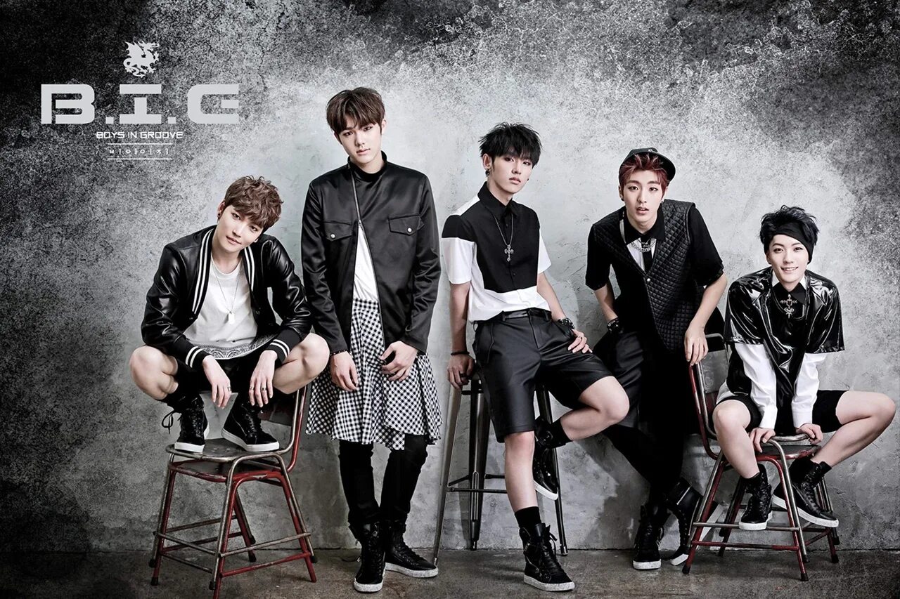 Big3 корейская группа. Группа b.i.g участники. B1 группа кпоп. B.I.G kpop.