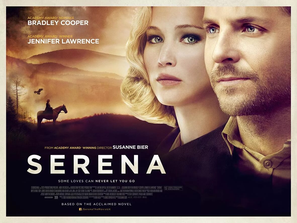 Знаменитая драма. Серена Serena 2014. Серена 2014 Постер. Драма Постер.