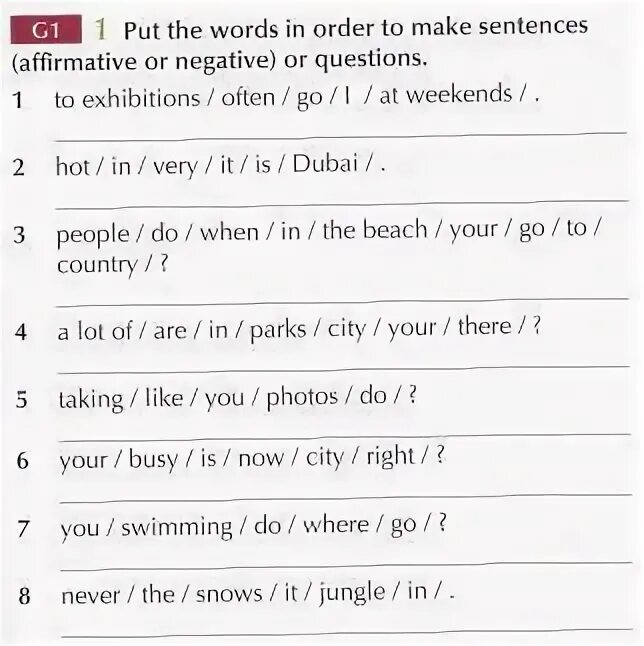 Older the words to make sentences. Word order in affirmative sentences. put the sentences in order. put the words in order. put the words in the right order.