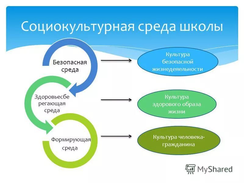 Особенности социокультурной среды