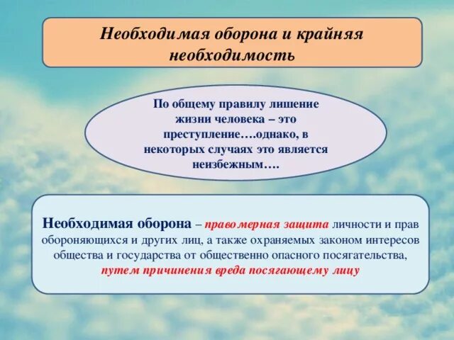 Чем отличается необходимость оборона от крайней необходимости. Необходимая оборона. Необходимая оборона и крайняя необходимость. Понятие крайней необходимости. Крайняя и необходимая оборона различия.