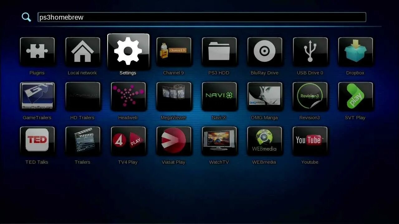Программы для ps3. Homebrew ps3 игры. movian ps3. showtime ps3. movian для ps3 плагины.