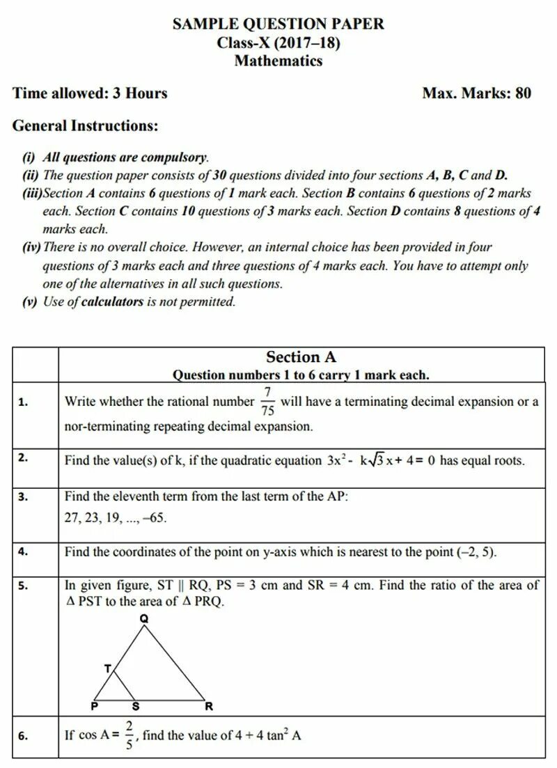 Sample questions and mark scheme. Maths paper. elementary midterm sample this is a sample exam paper.