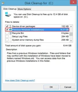 Install clean up
