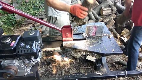 Дровокол редукторный