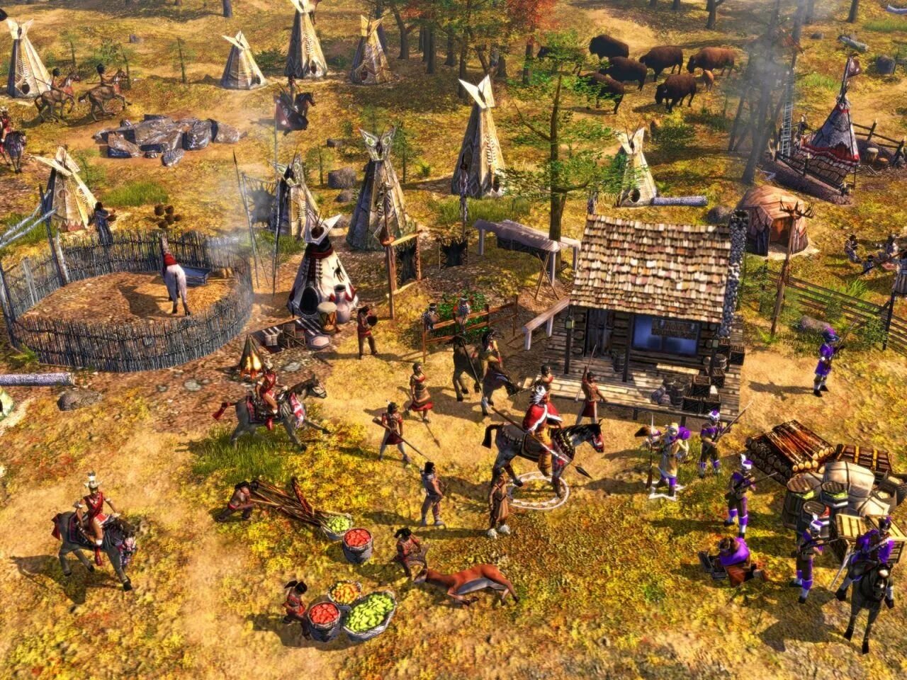 Игра на компьютер эпоха империй. Age of Empires III the Warchiefs. Age of Empires 3 the Warchiefs. Age of Empires III геймплей. Эпоха империй 3 индейцы.