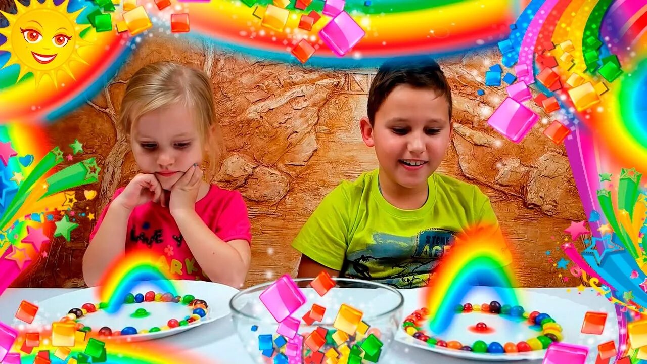 Радужные друзья делают. Кто делает радугу. Радуга из пластилина. Фото для детского канала. Крутые детки канал радужные друзья.
