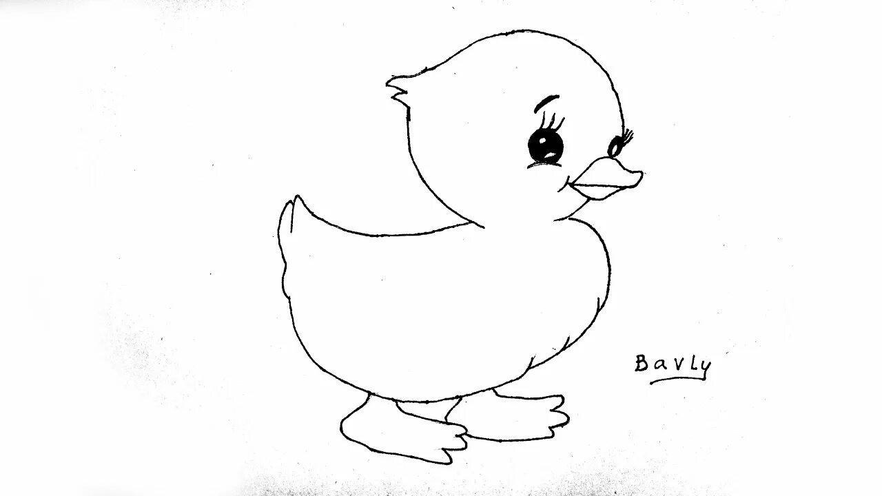 Раскраска утя (много фото) - drawpics.ru
