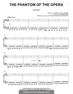 Phantom of the opera текст