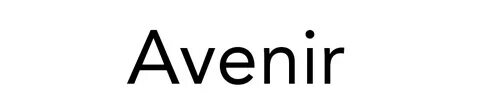 Avenir next