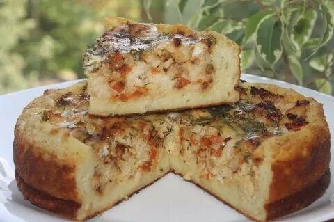Картофель пирог в духовке рецепт