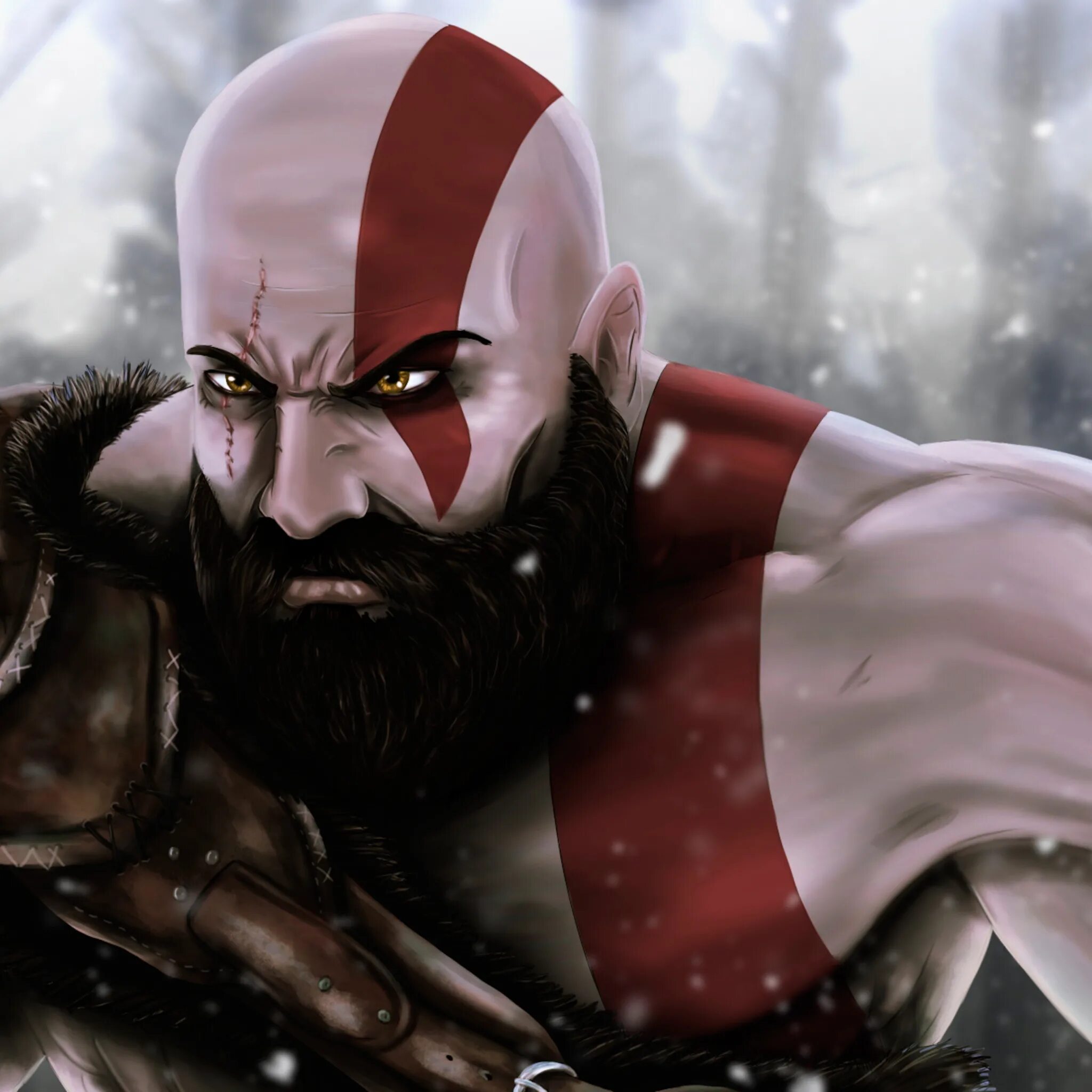 Кратос доктор. Кратос последний 2018. God of war арт. Кратос (god of war). Кратос god of war 4.