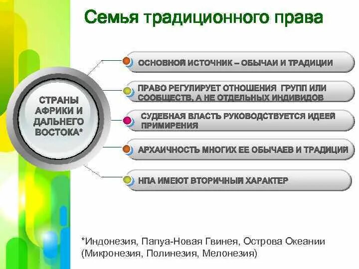 Традиционная правовая система характеристика. Традиционная обычная правовая система. Традиционная правлваясемья. Обычное право страны