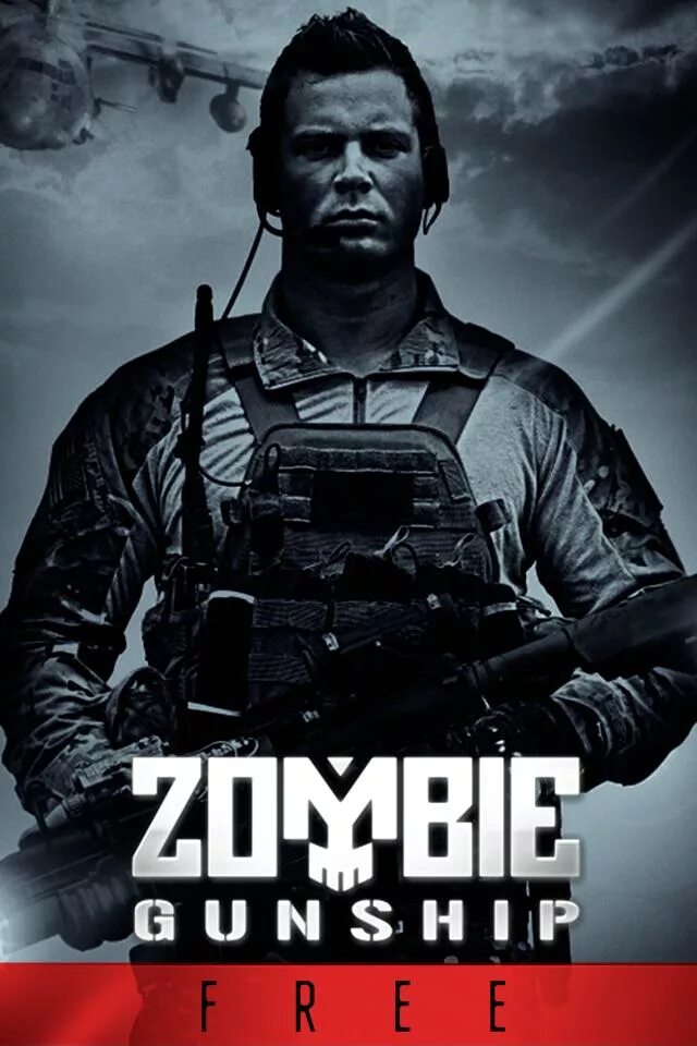 Zero zombie. Zombie gunship.