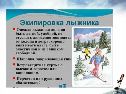 Требования к лыжным трассам