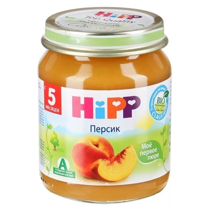 Пюре с 5 месяцев какие. Хипп пюре фрукт. персик с 6 мес. 125г 4202. пюре hipp персик (с 5 месяцев) 80 г, 6 шт. детское персиковое пюре. детские пюрешки с 5 месяцев.