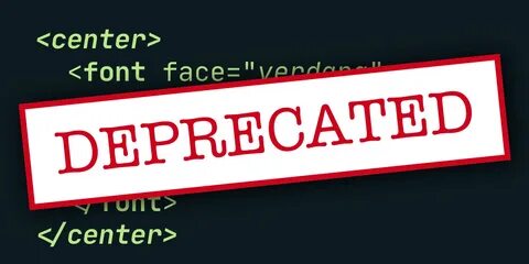 Warning deprecated