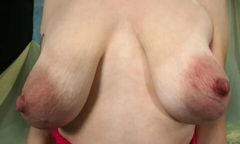 Small tits, Big areola. 
