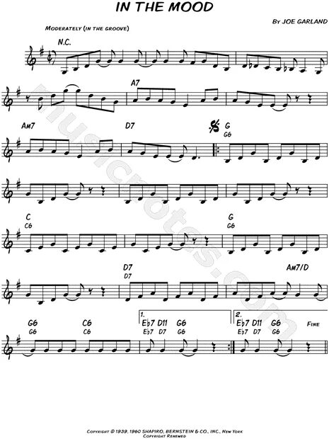 Im not in the mood. In the mood. In the mood. In the mood for love. Glenn miller in the mood ноты.