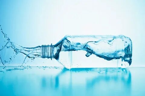 Spilled water