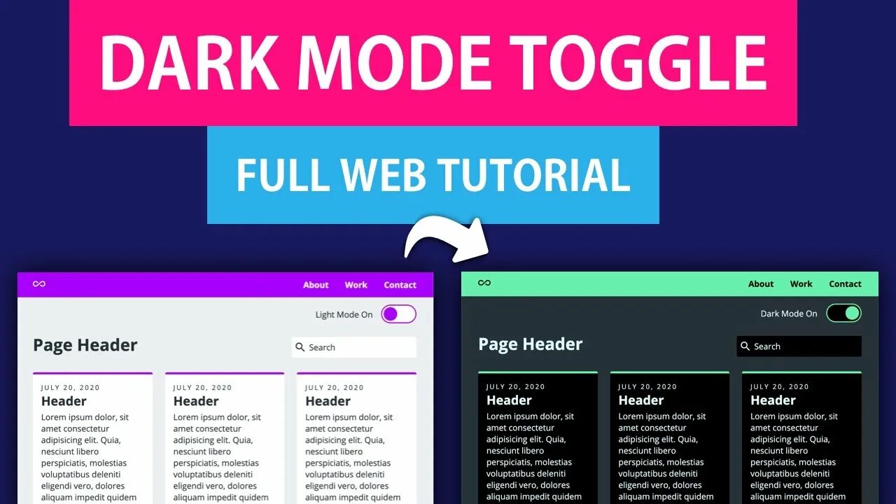 Dark Mode toggle. CSS Dark Mode. Dark Theme toggle. Toggle html. Dark css