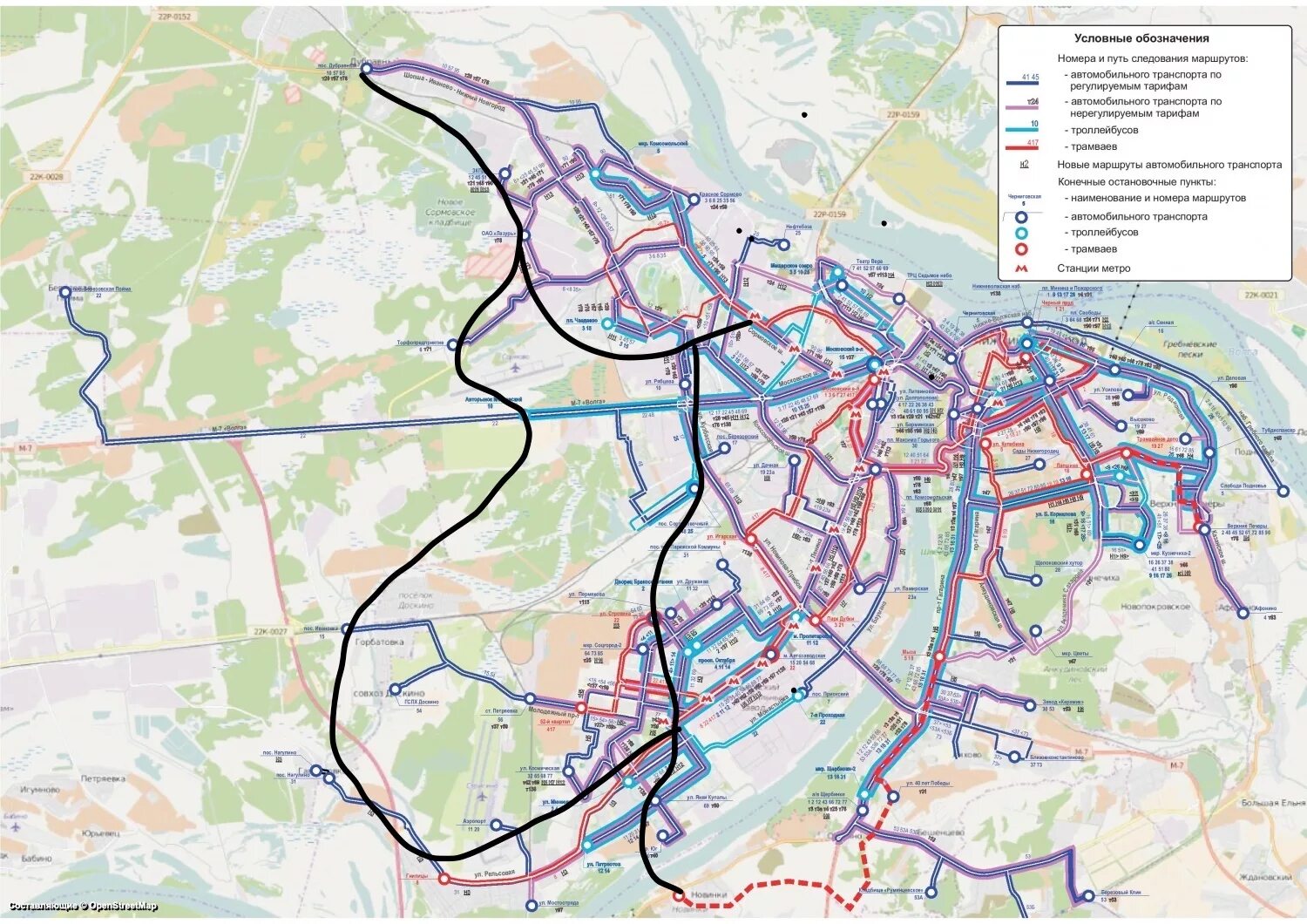 Городской транспортный маршрут. Схема общественного транспорта Нижнего Новгорода. Схема Нижегородского метрополитена 2023. Схема автобусных маршрутов Нижнего Новгорода. Новая транспортная схема Нижнего Новгорода 2022.