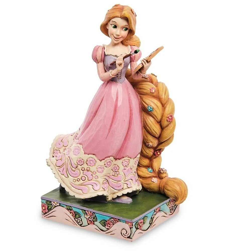 Фигурка принцессы. Hasbro Disney Princess дворец Рапунцель Муверс e1700. Рапунцель фигурка Дисней. Disney-a29504 фигурка рапунция. Disney traditions статуэтки.