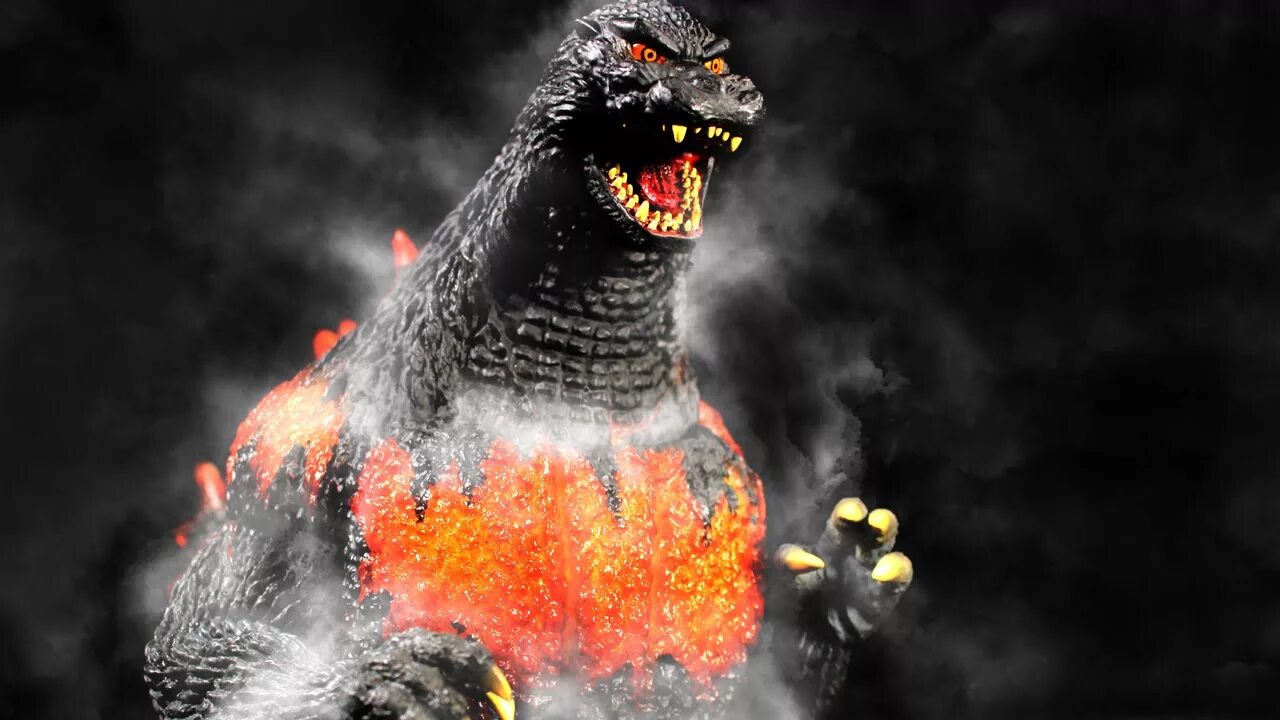 Burning godzilla. Бурнинг годзилла. годзилла эволюция 1954-2025. burning godzilla 1995 evolution. горящий годзилла.