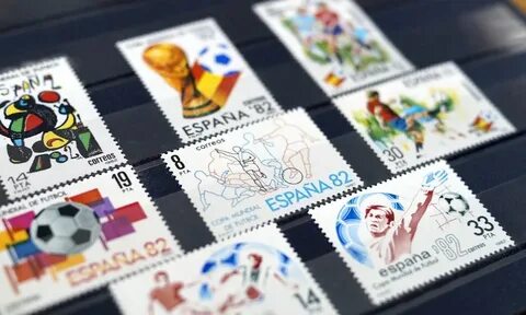 Collecting stamps