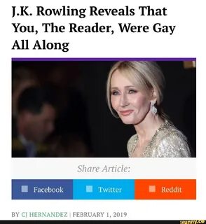 J. K. Rowling memes.