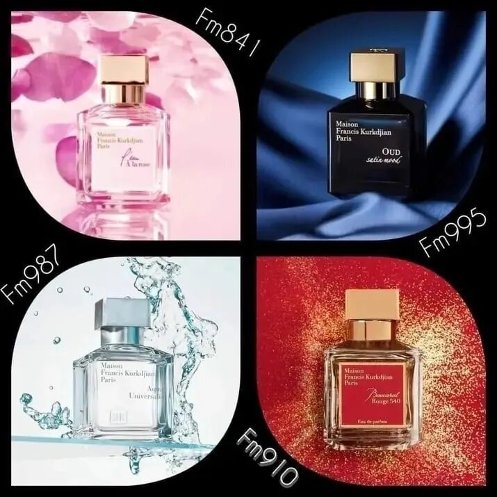 Fm collection. Духи fm 841. Fm World 807 Parfum. Fm world915 Parfum. Мейсон Френкис Аква Медиа фото парфюма.