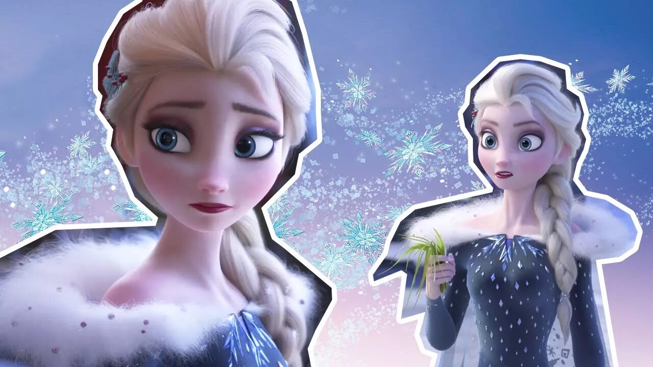 Холодное сестра 2. Frozen 2 Elsa с распущенными волосами. Фрозен Винтер.