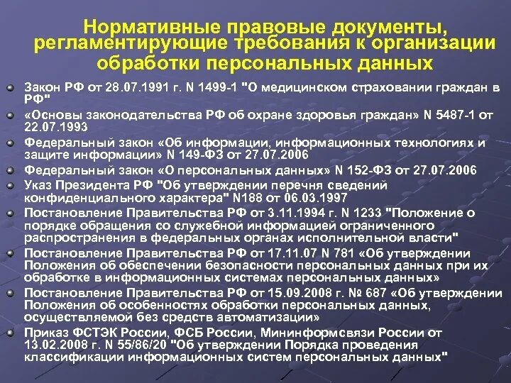 Об утверждении порядка ведения точек взаимодействия. Правовые основы работы с персональными данными. Нормативная документация. Требования нормативных документов. Нормативные документы регламентирующие.