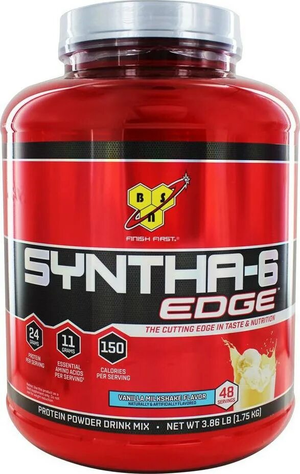 Протеин понижен. BSN Syntha-6 Edge 1060 гр. BSN Syntha-6 Vanilla. BSN Syntha-6 Edge 1800 г. BSN Protein Edge.