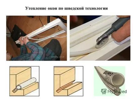 Шведское утепление деревянных окон