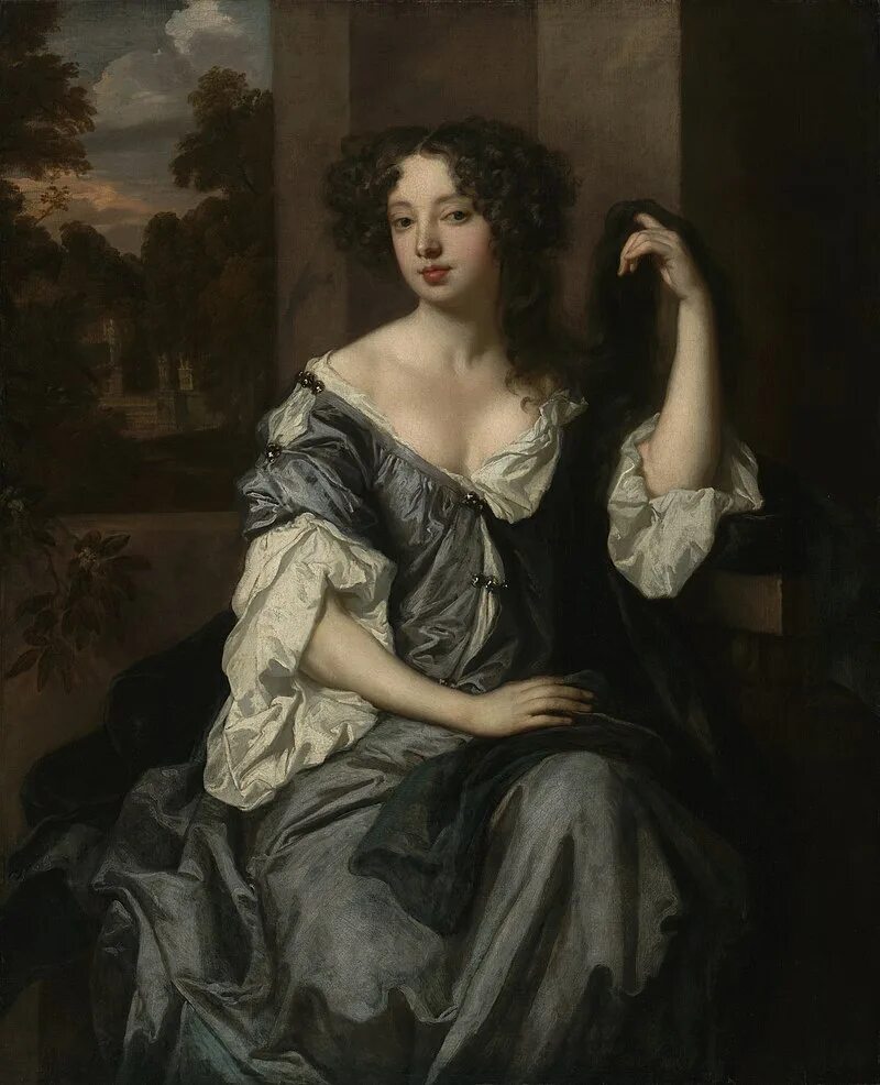 Фото фаворитки. Художник Sir Peter Lely (1618 - 1680).