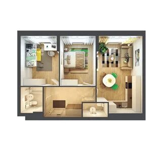 Квартиры двухкомнатные орехово