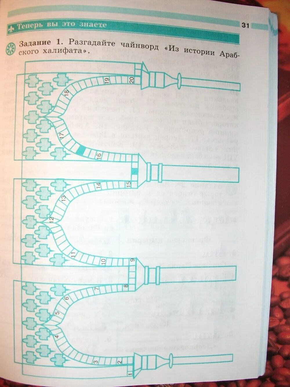 История 6 класс рабочая тетрадь стр 32. История 6 класс рабочая тетрадь стр 32. Чайнворд из истории арабского халифата 6 класс. Чайнворд из истории арабского халифата 6 класс. Задание по рабочей тетради монастыре 6 история.
