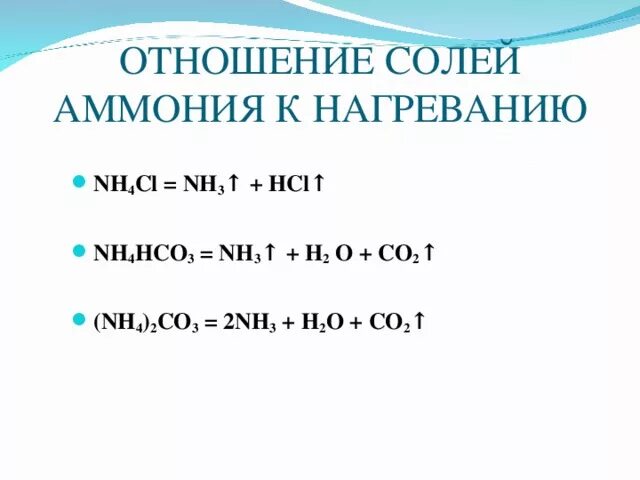 Nh3cl. Nh3 nh4hco3. Nh4cl+co2. Nh4cl + c. Nh4no2 n2 nh3