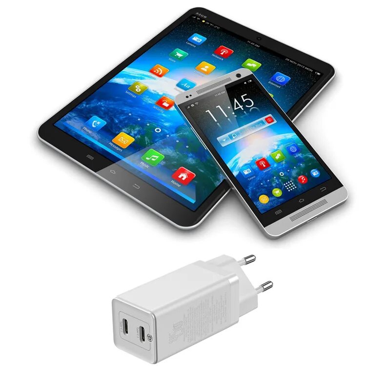 Планшет со смартфоном. Планшет со смартфоном