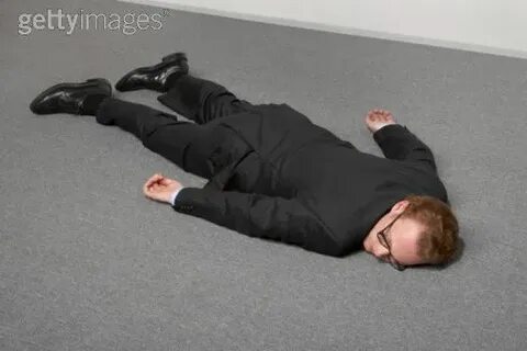 He fell down