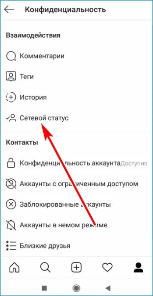 Сетевой статус. Инстаграм сетевой статус. Скрытый сетевой статус в инстаграме. Показывать сетевой статус в инстаграме. Скрыть сетевой статус
