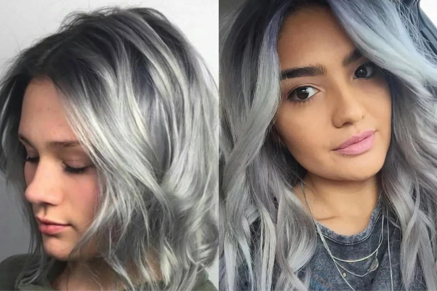 Серебряные волосы. Волосы серый графит. Перекраситься в пепельный. Перекраситься в пепельный. Серые волосы после окрашивания.